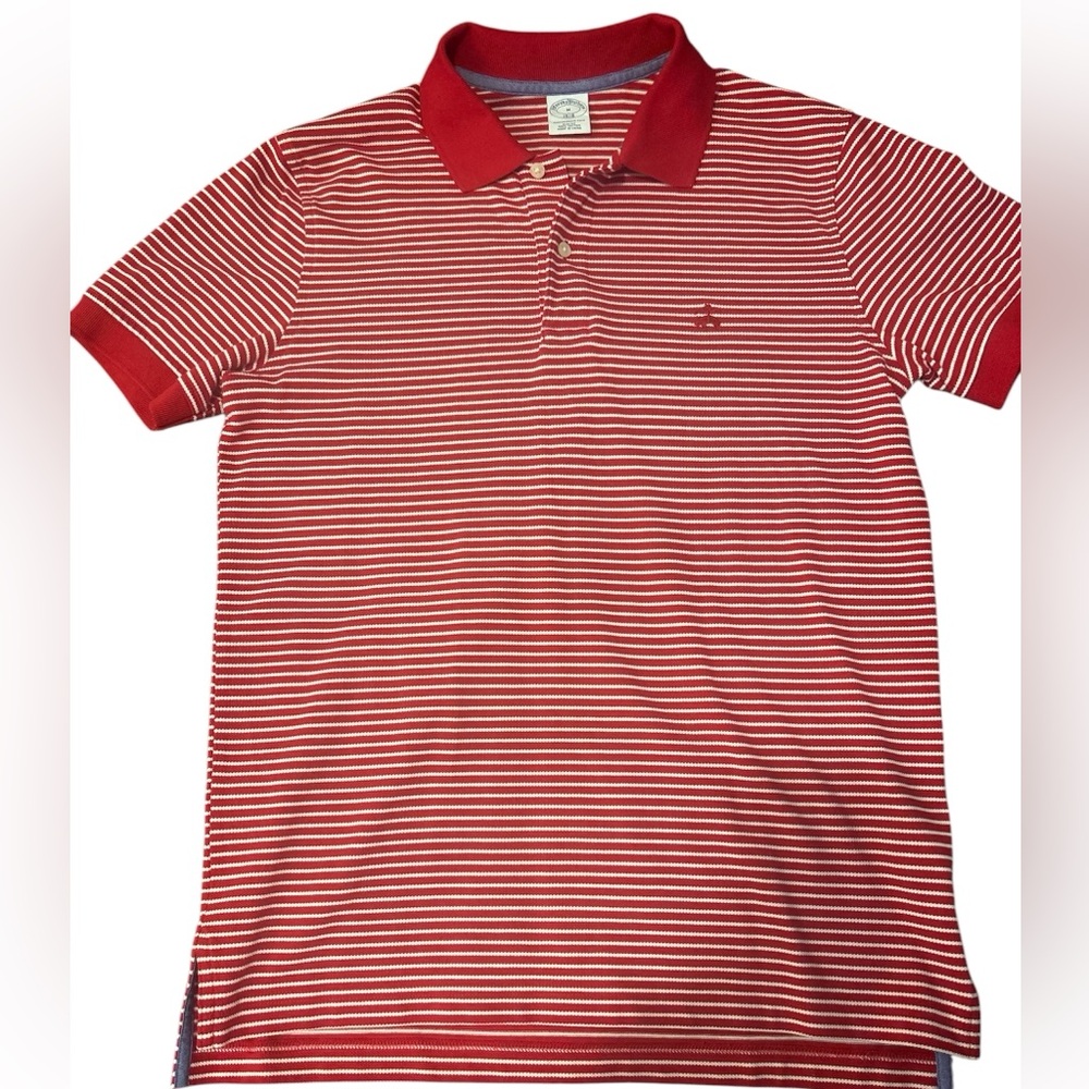 Mens Striped Brooks Brothers Polo T shirt